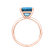Prsten s topazem swiss Bonbon3