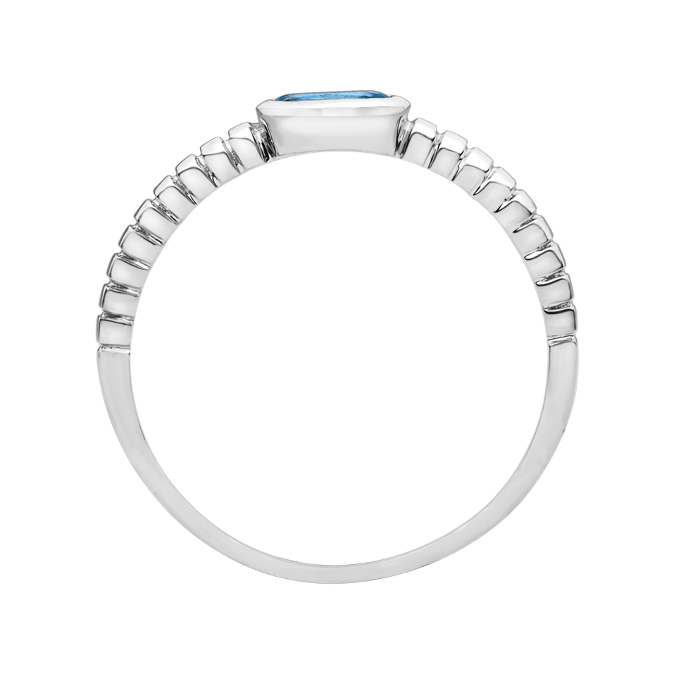 Prsten s topazem swiss Bonbon