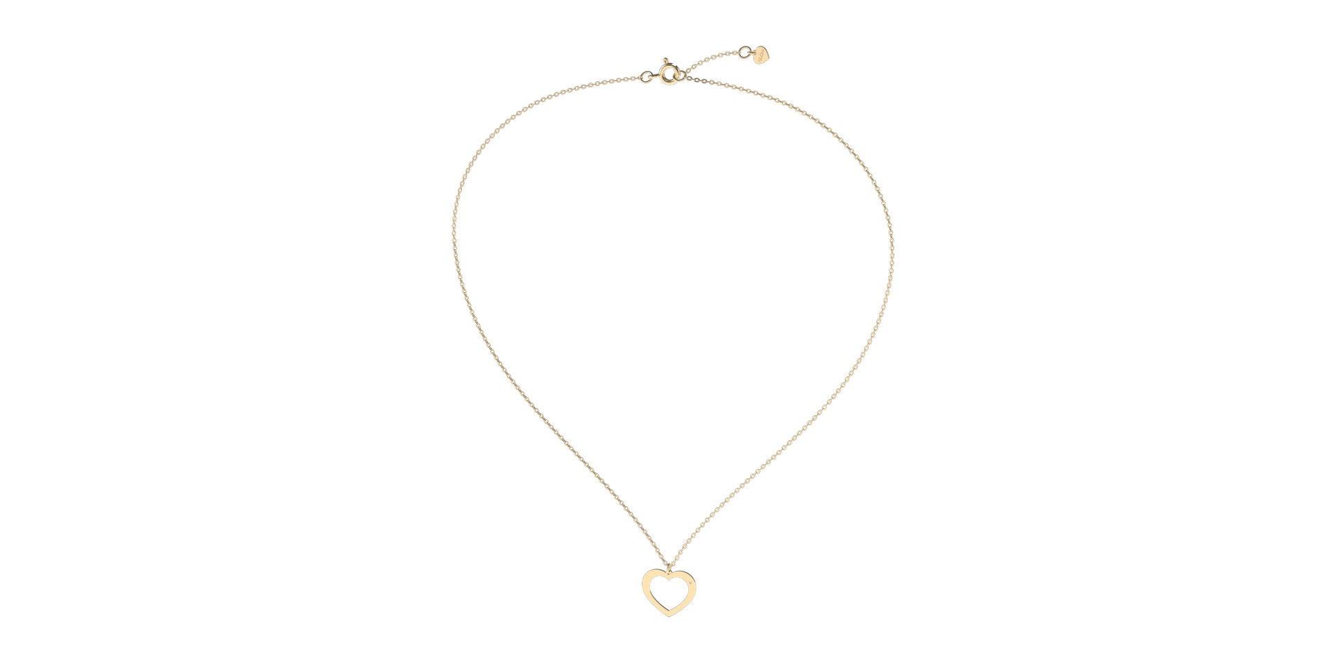 Náhrdelník s diamantem One Heart