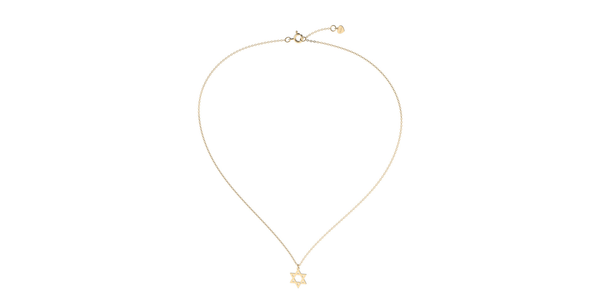 Náhrdelník s diamantem Symbol Star