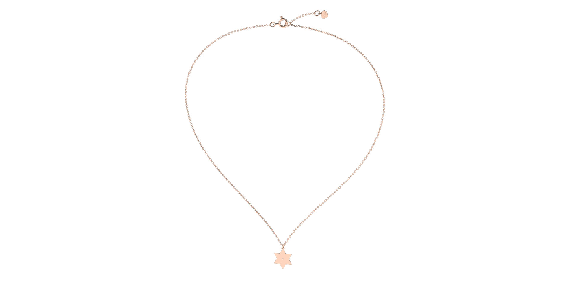 Náhrdelník s diamantem Jude