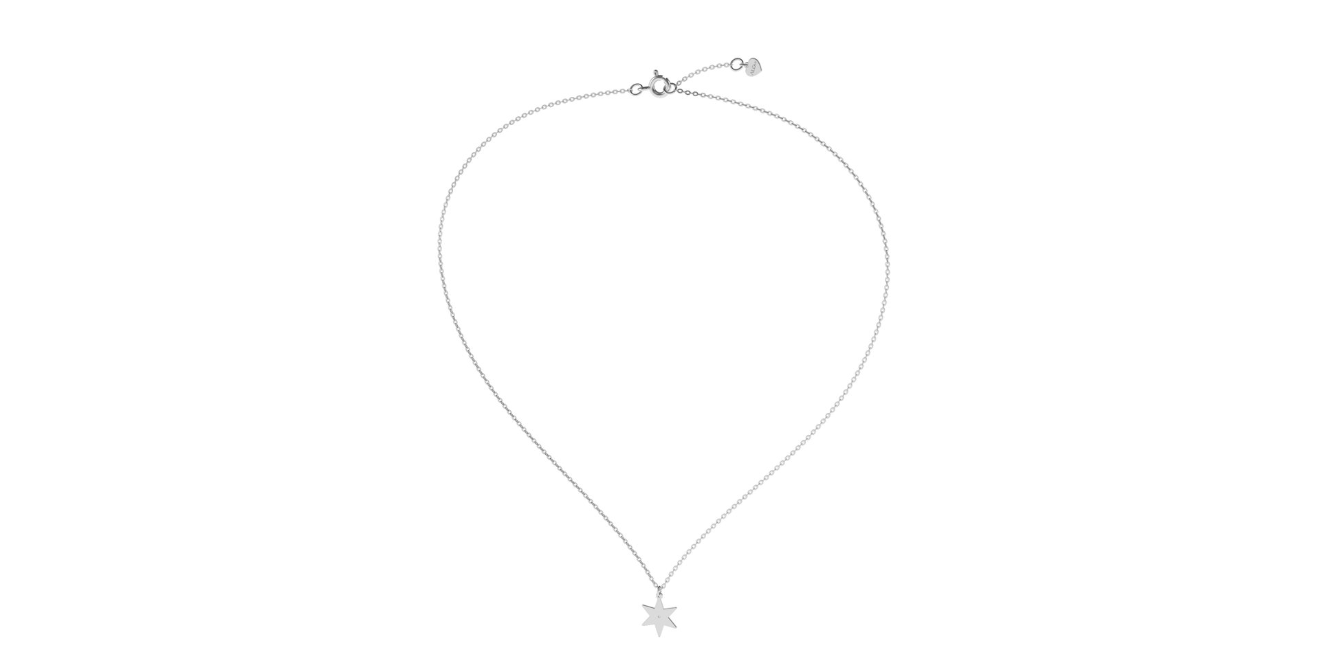 Náhrdelník s diamantem Star