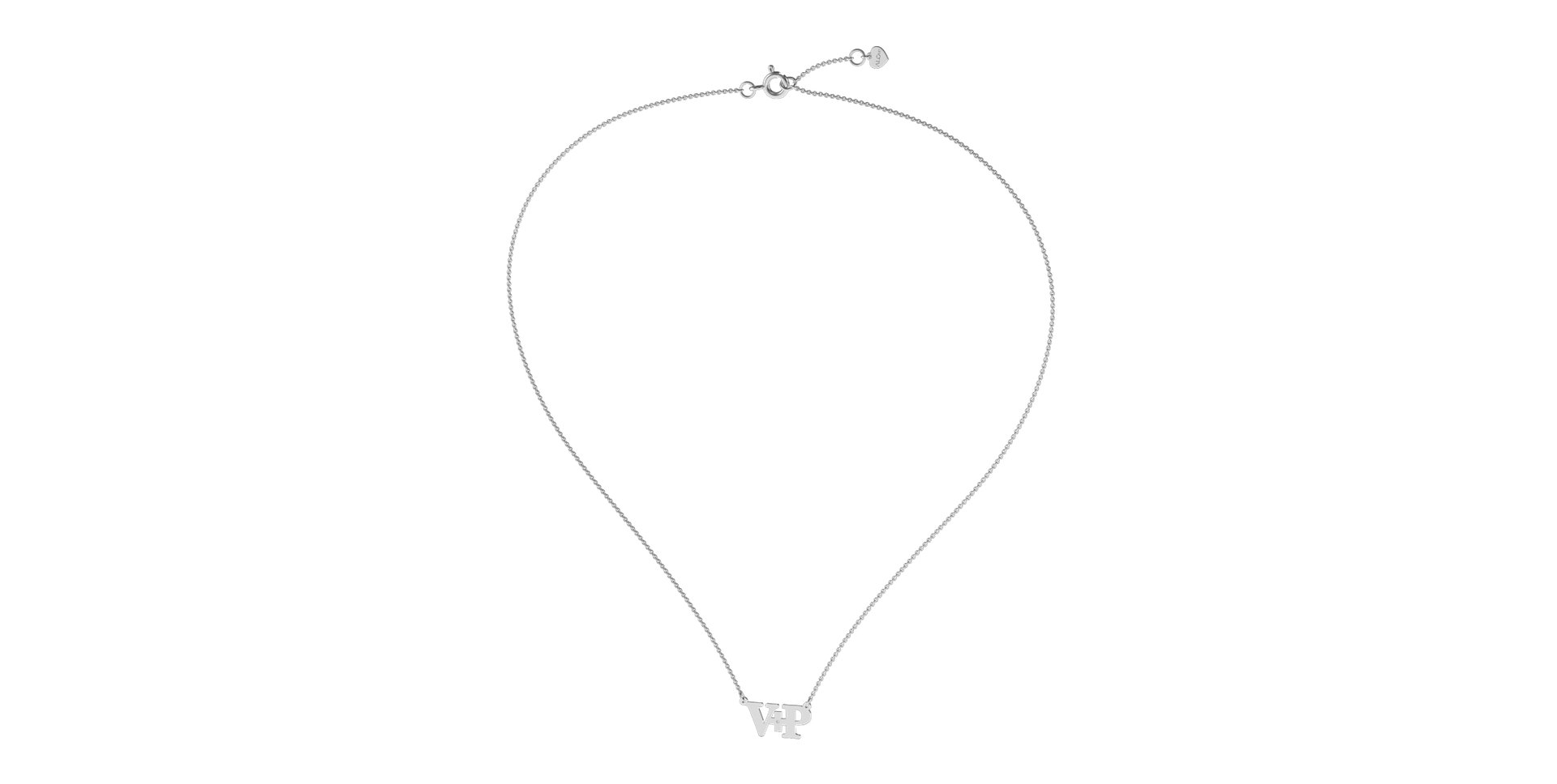Náhrdelník s diamantem Initials