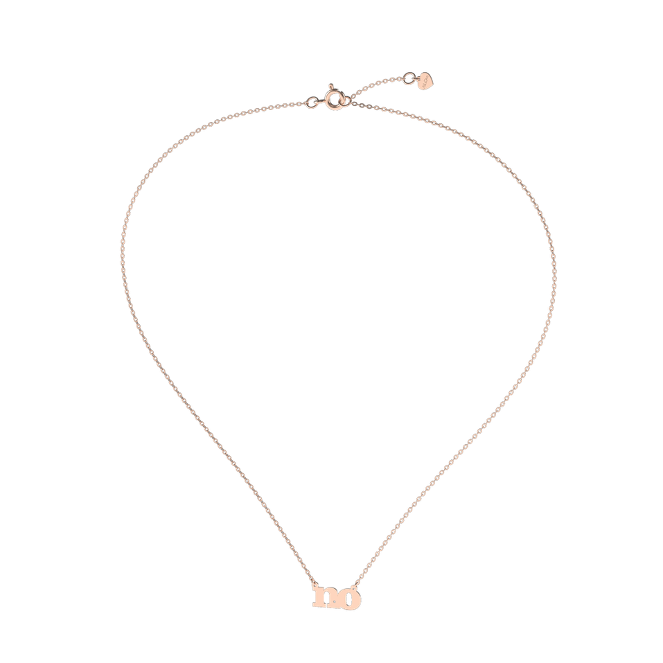 Náhrdelník s diamantem NO