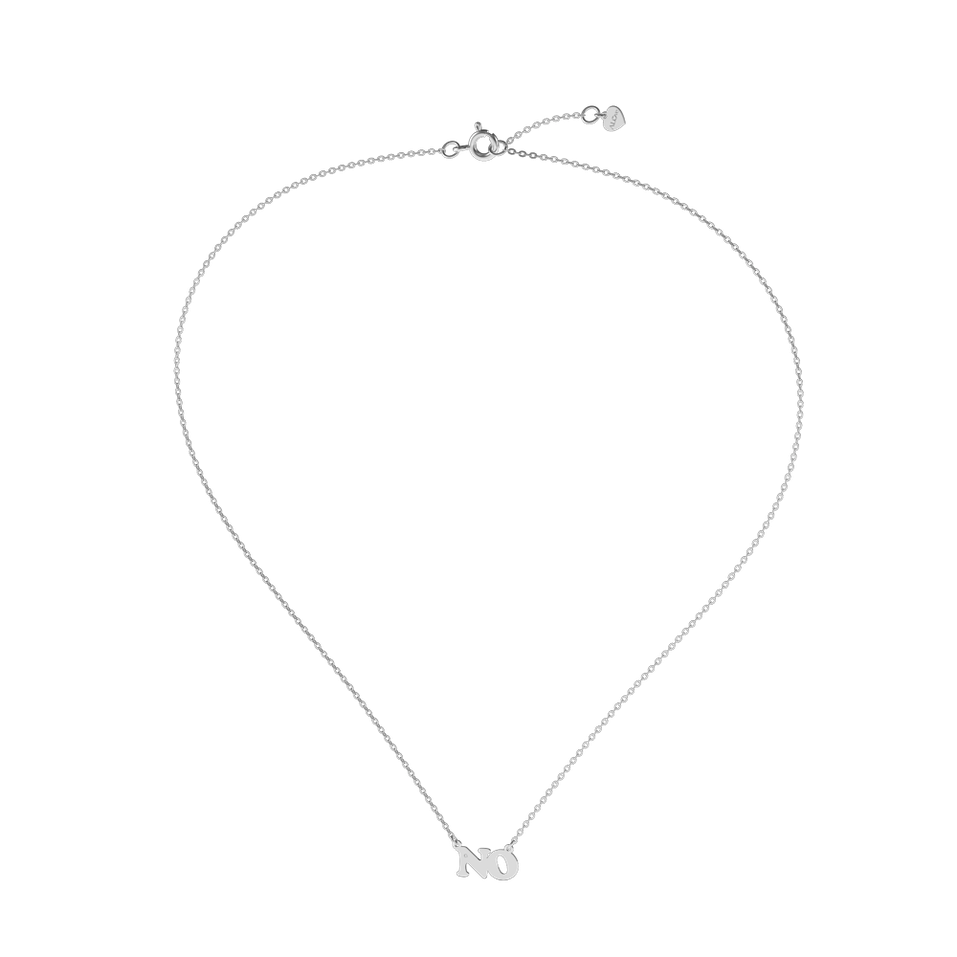Náhrdelník s diamantem NO