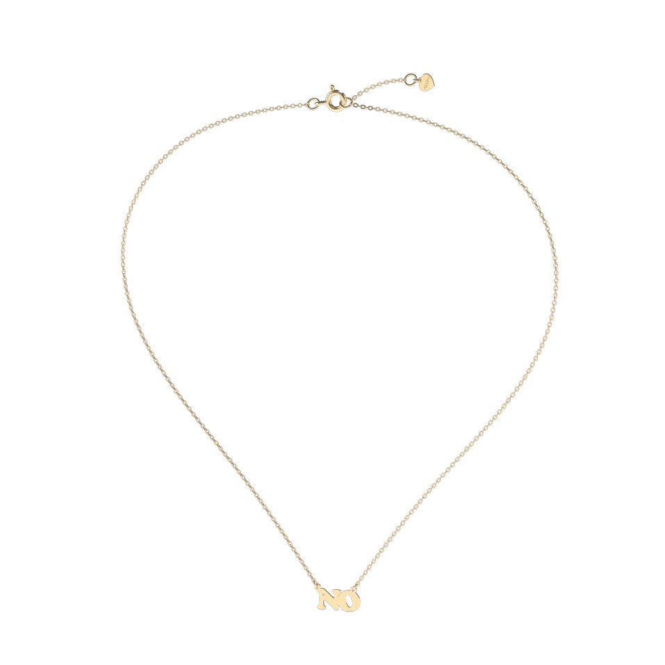 Náhrdelník s diamantem NO