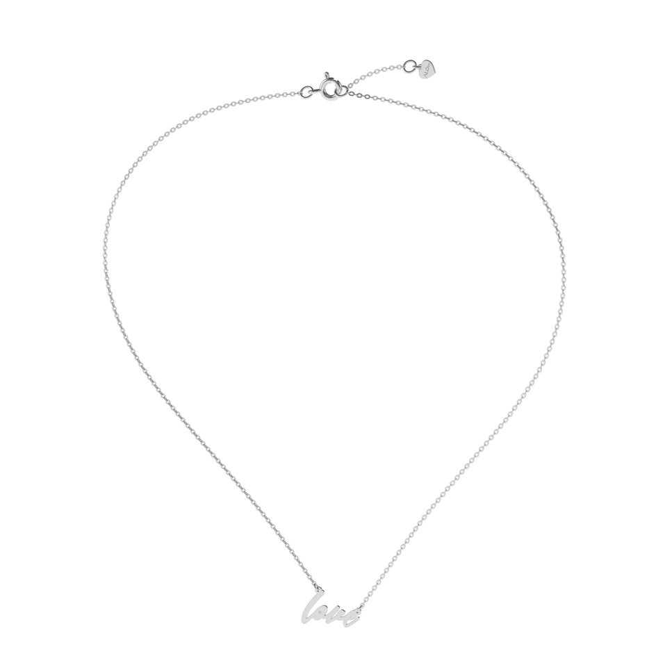 Náhrdelník s diamantem Love Maker