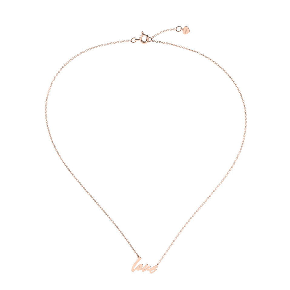 Náhrdelník s diamantem Love Maker