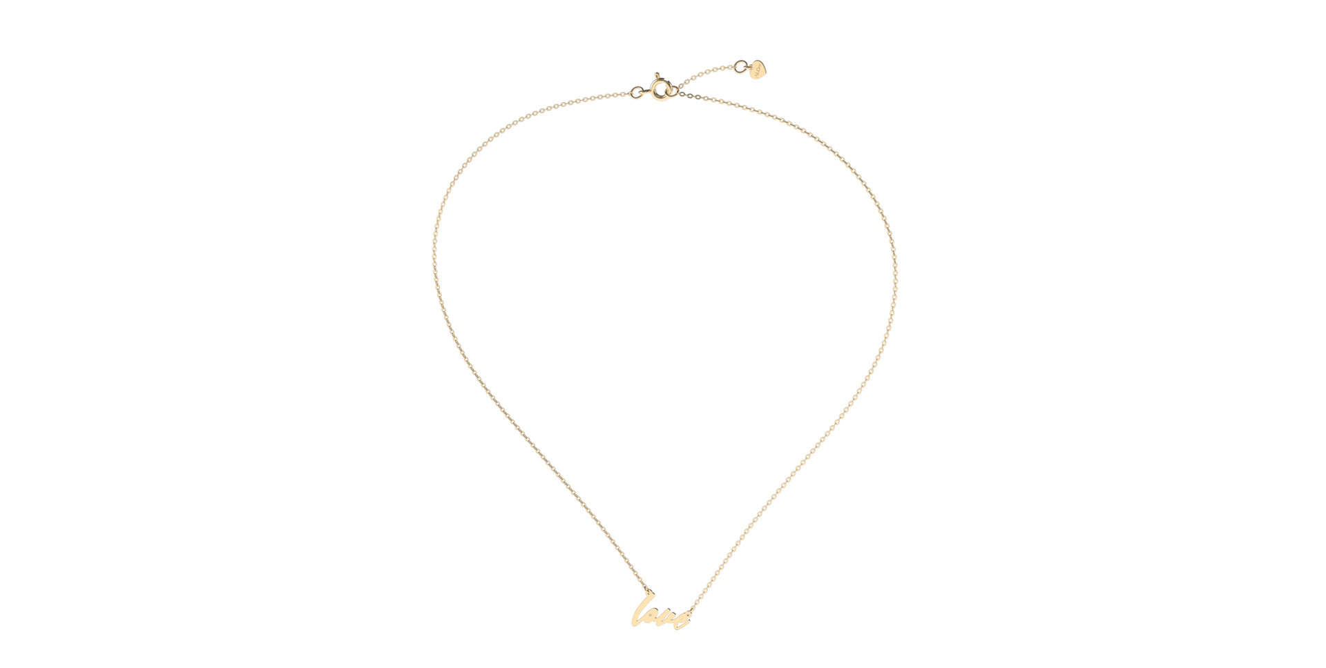 Náhrdelník s diamantem Love Maker