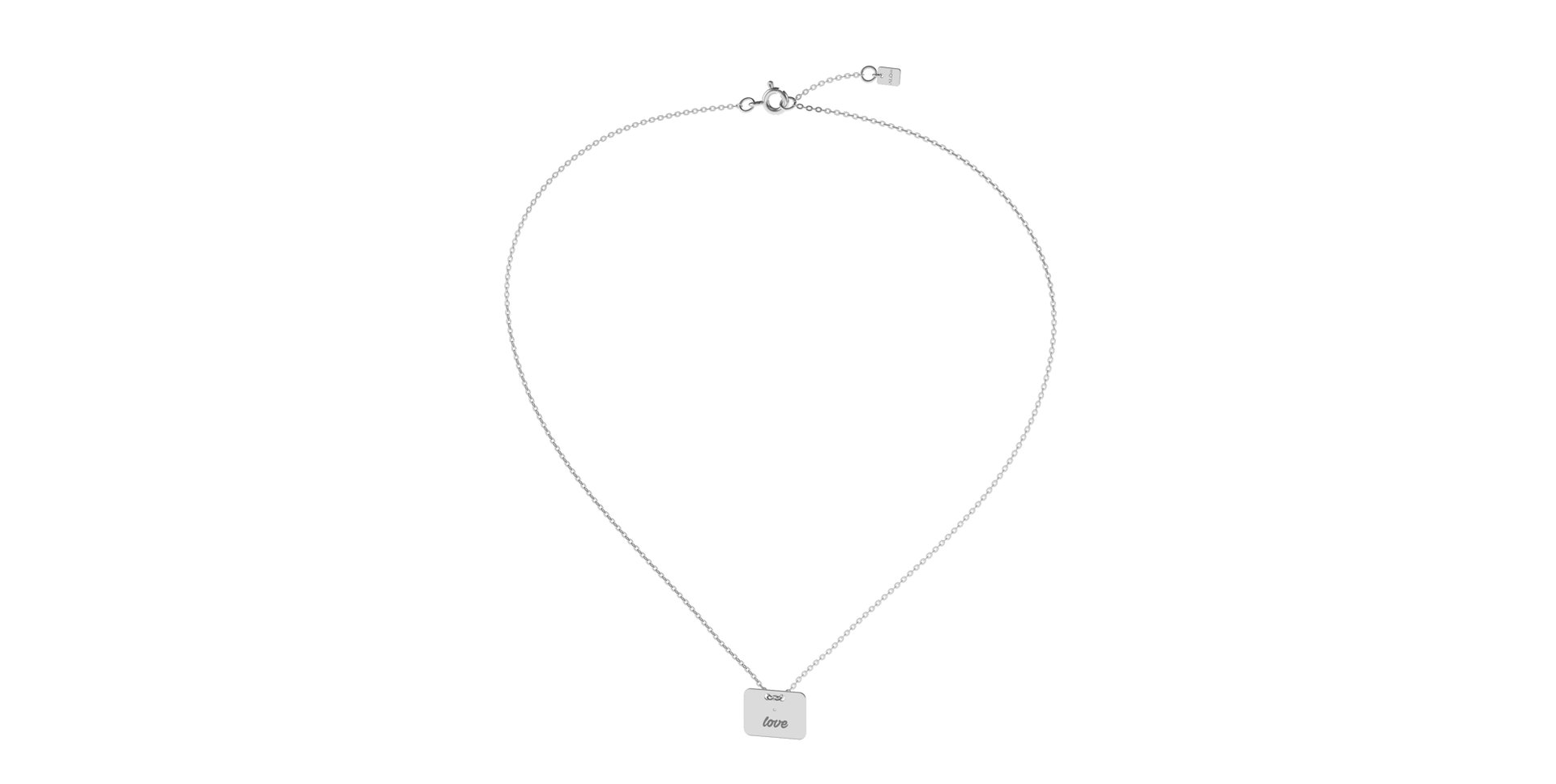 Náhrdelník s diamantem Military Amour