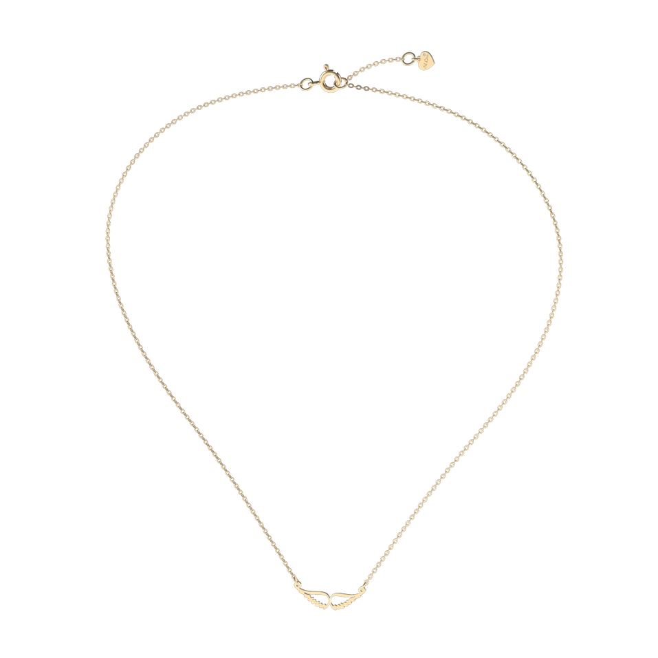 Náhrdelník s diamantem Wings