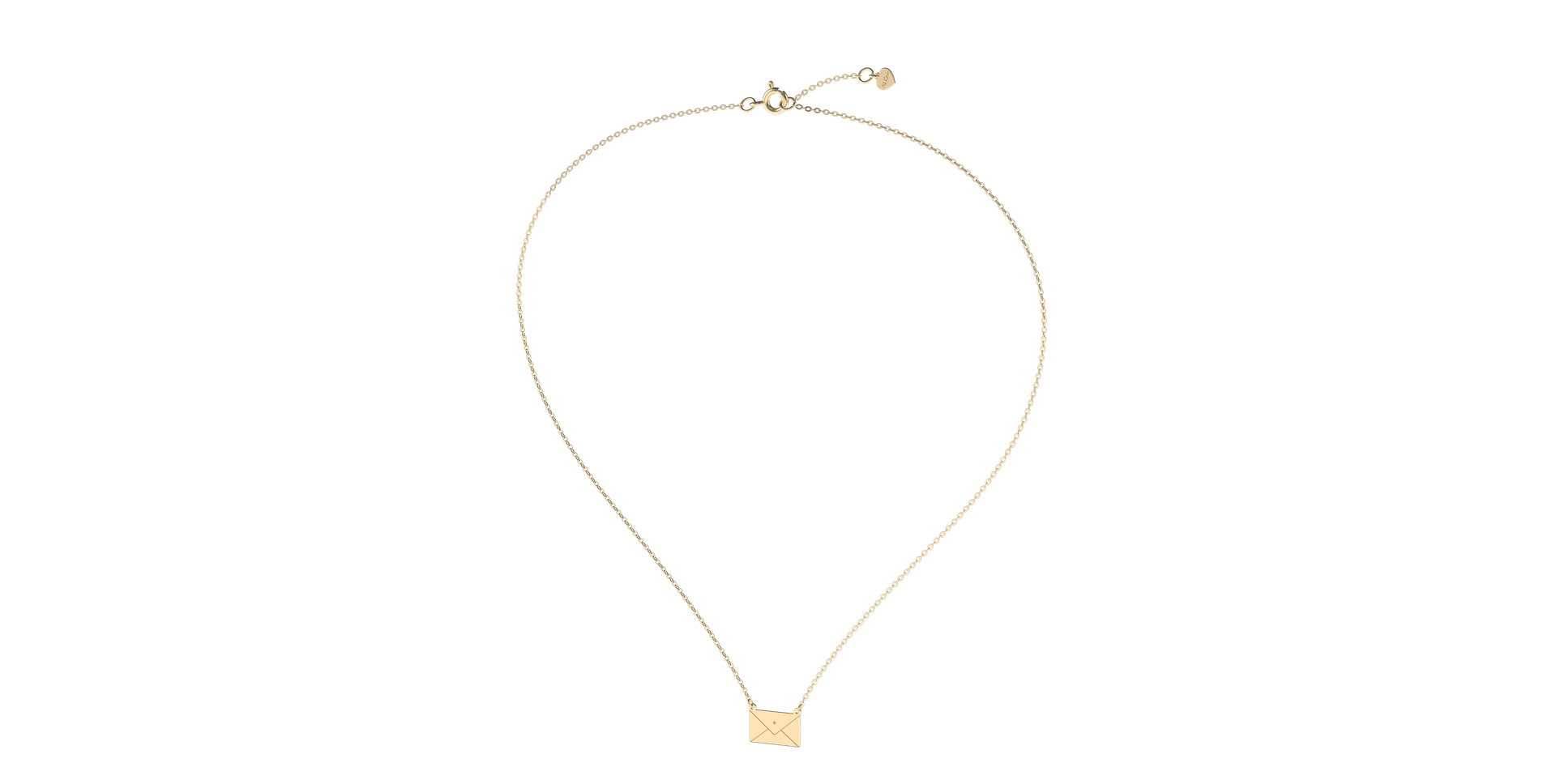 Náhrdelník s diamantem Old Love