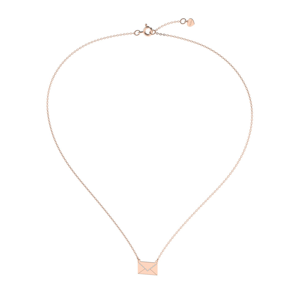 Náhrdelník s diamanty Letter of Love