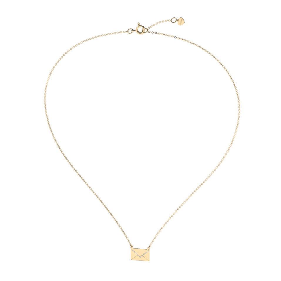 Náhrdelník s diamanty Letter of Love