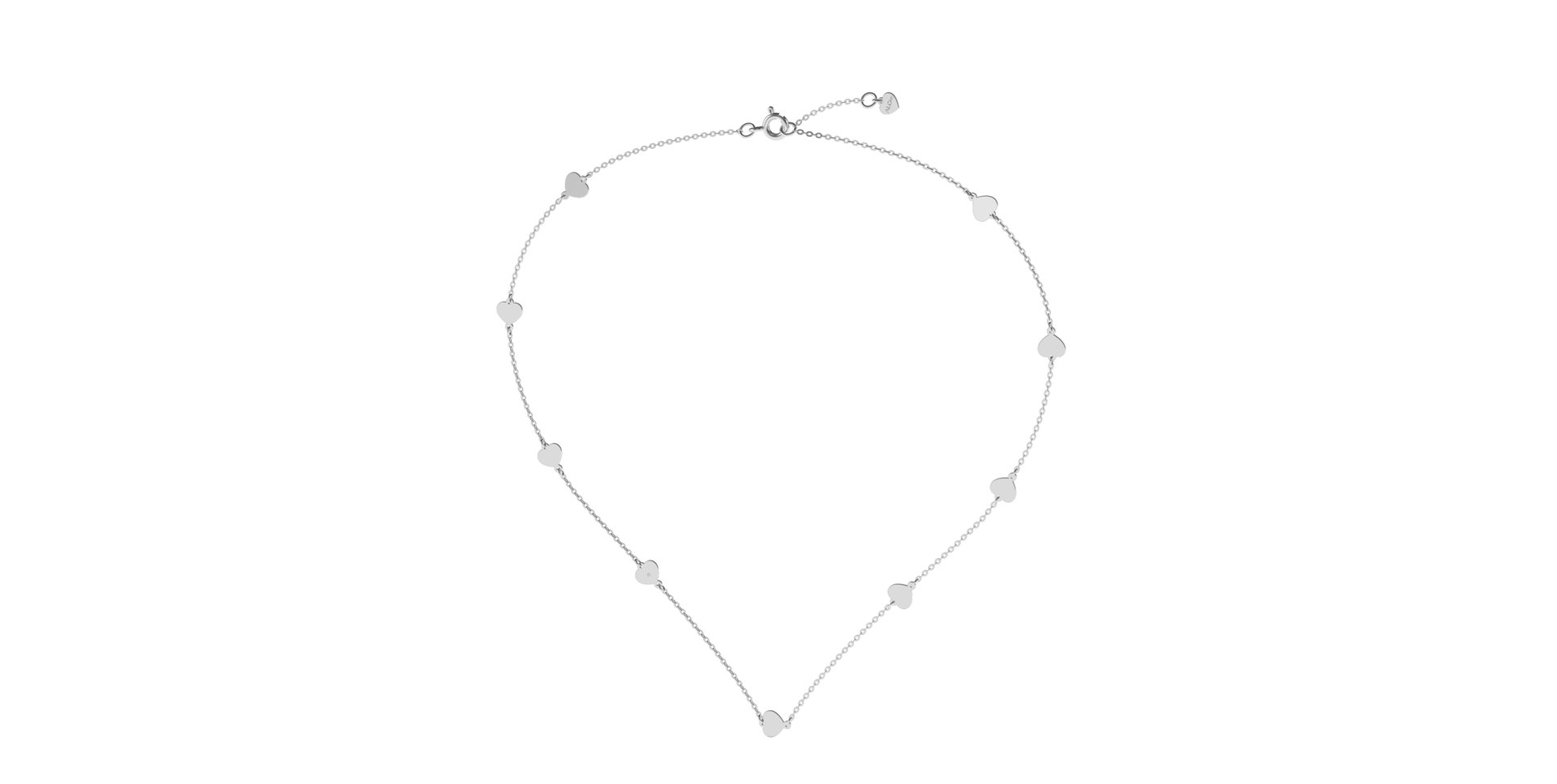 Náhrdelník s diamantem Little Heart