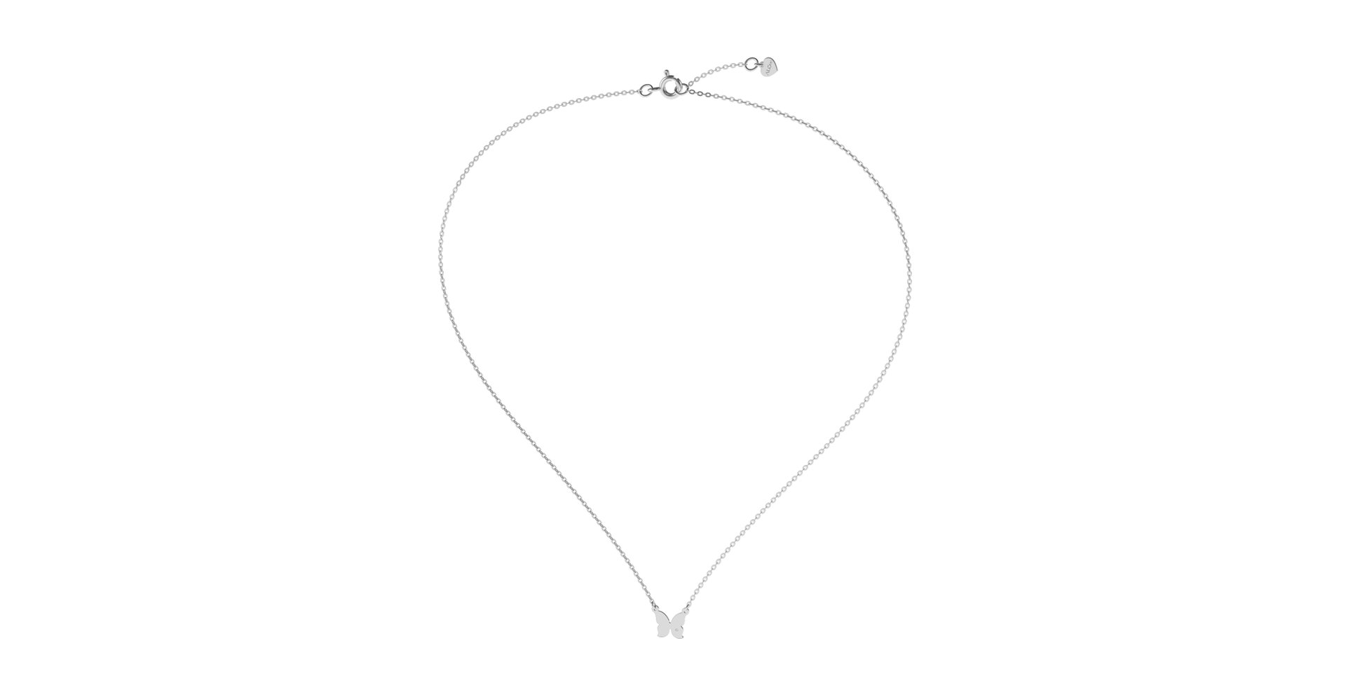 Náhrdelník s diamantem Extra Butterfly