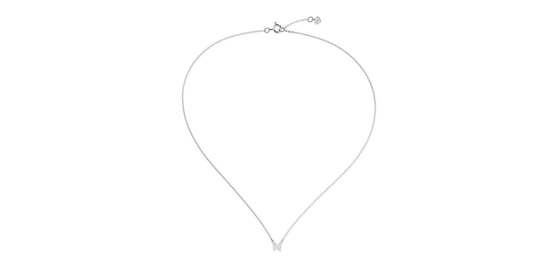 Náhrdelník s diamantem Extra Butterfly