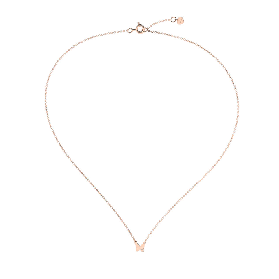 Náhrdelník s diamantem Extra Butterfly