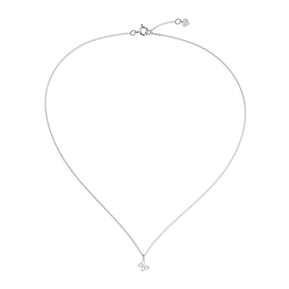 Náhrdelník s diamantem Extraordinary Butterfly