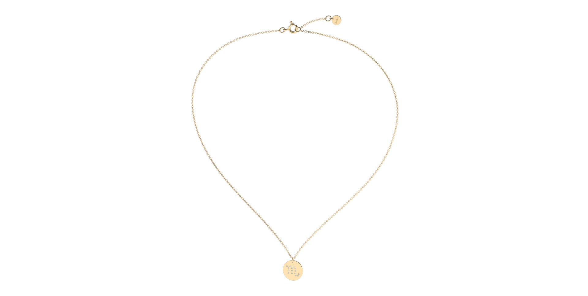 Náhrdelník s diamanty Scorpio