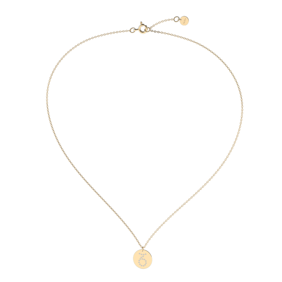 Náhrdelník s diamanty Capricorn