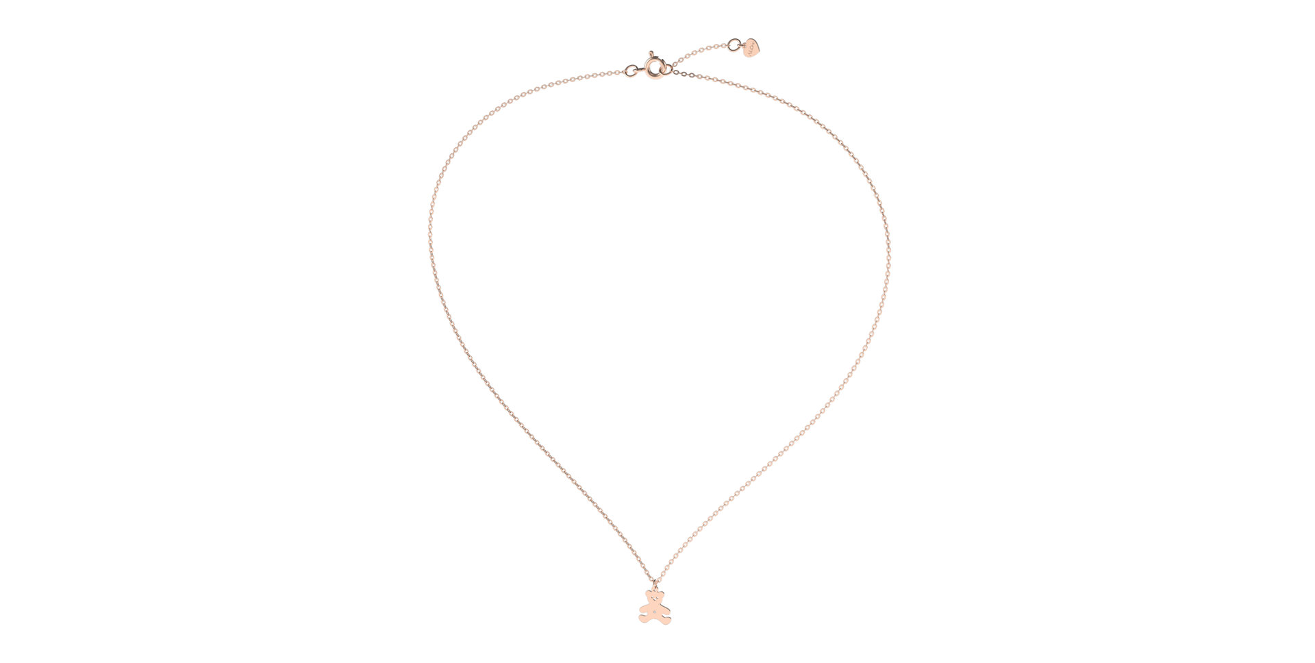 Náhrdelník s diamantem Teddy